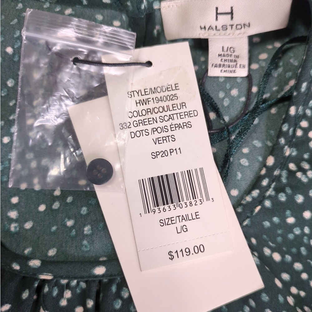 👯♀️Host Pick⚡️ H by Halston Elasticized Long Sleeve Dress - Picture 7 of 8